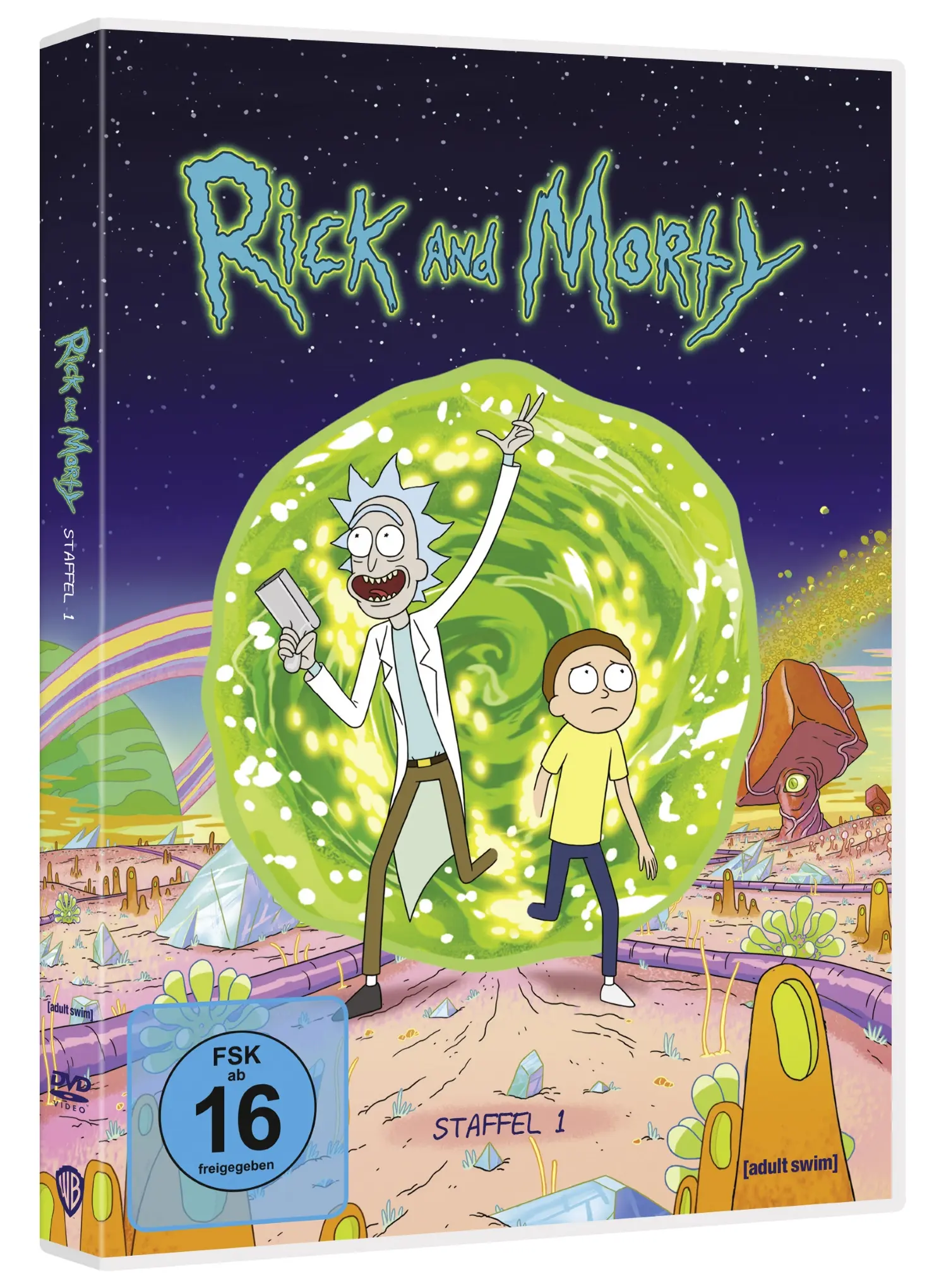 Rick and Morty (Uncensored): Die komplette 1. Staffel (DVD)