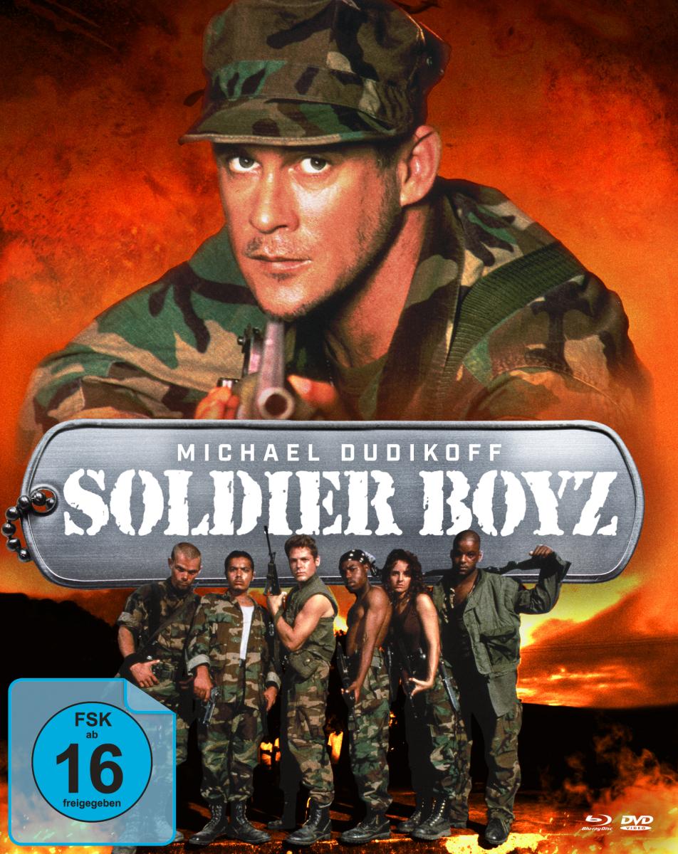 Soldier Boyz (Mediabook, Blu-ray+DVD) Cover Soldier Boyz (Mediabook, Blu-ray+DVD) Cover