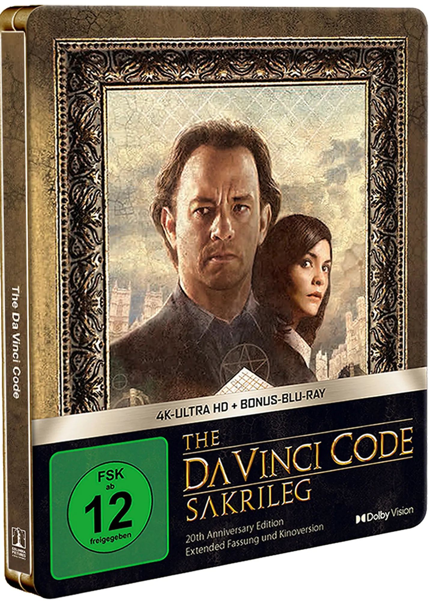 The Da Vinci Code - Sakrileg (Steelbook, 2 4K-UHD+Bonus-Blu-ray)