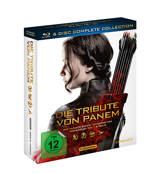 Die Tribute von Panem - Complete Collection (6 Blu-rays) Image 2