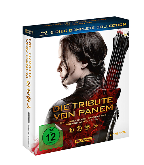 Die Tribute von Panem - Complete Collection (6 Blu-rays) Die Tribute von Panem - Complete Collection (6 Blu-rays)