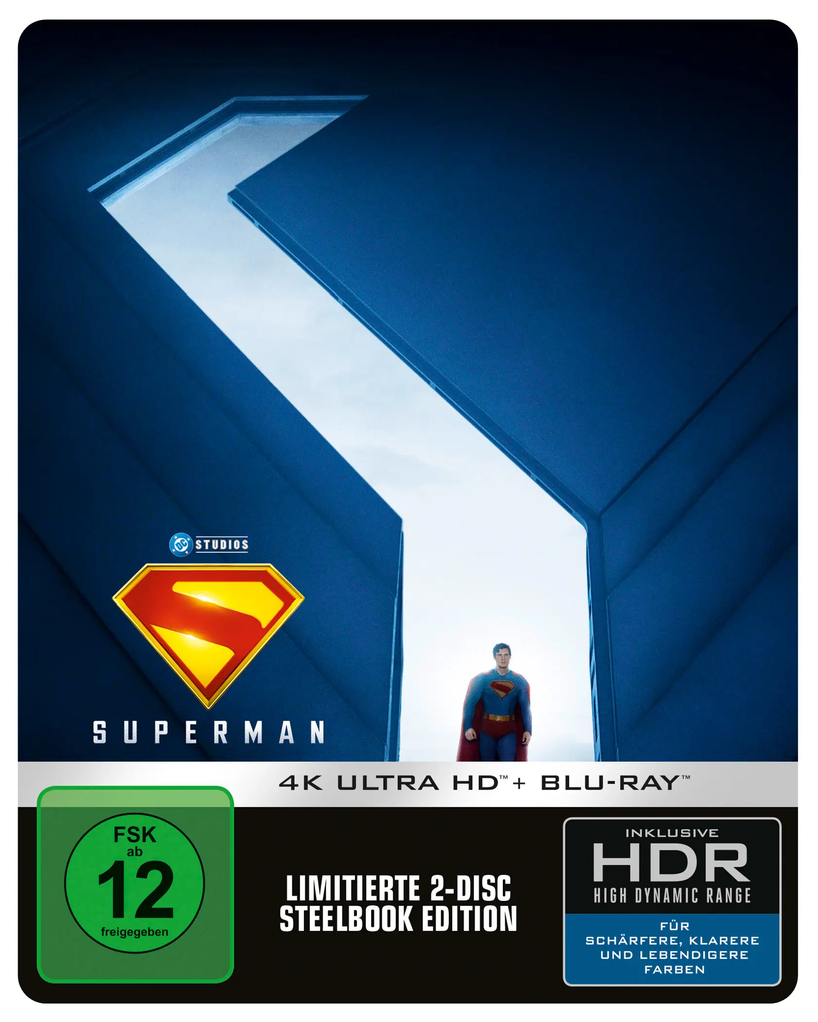 Superman (Limitiertes Steelbook B, 4K-UHD+Blu-ray)