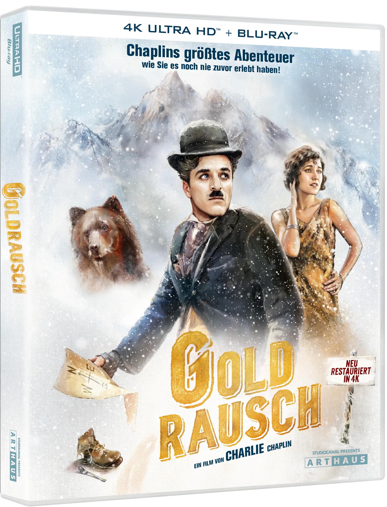 Goldrausch (4K-UHD+Blu-ray)