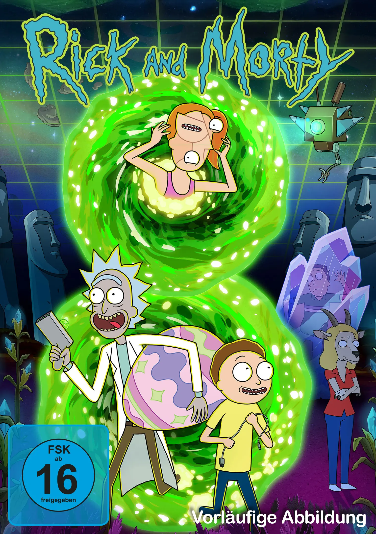 Rick and Morty: Die komplette 8. Staffel (DVD) Cover Rick and Morty: Die komplette 8. Staffel (DVD) Cover