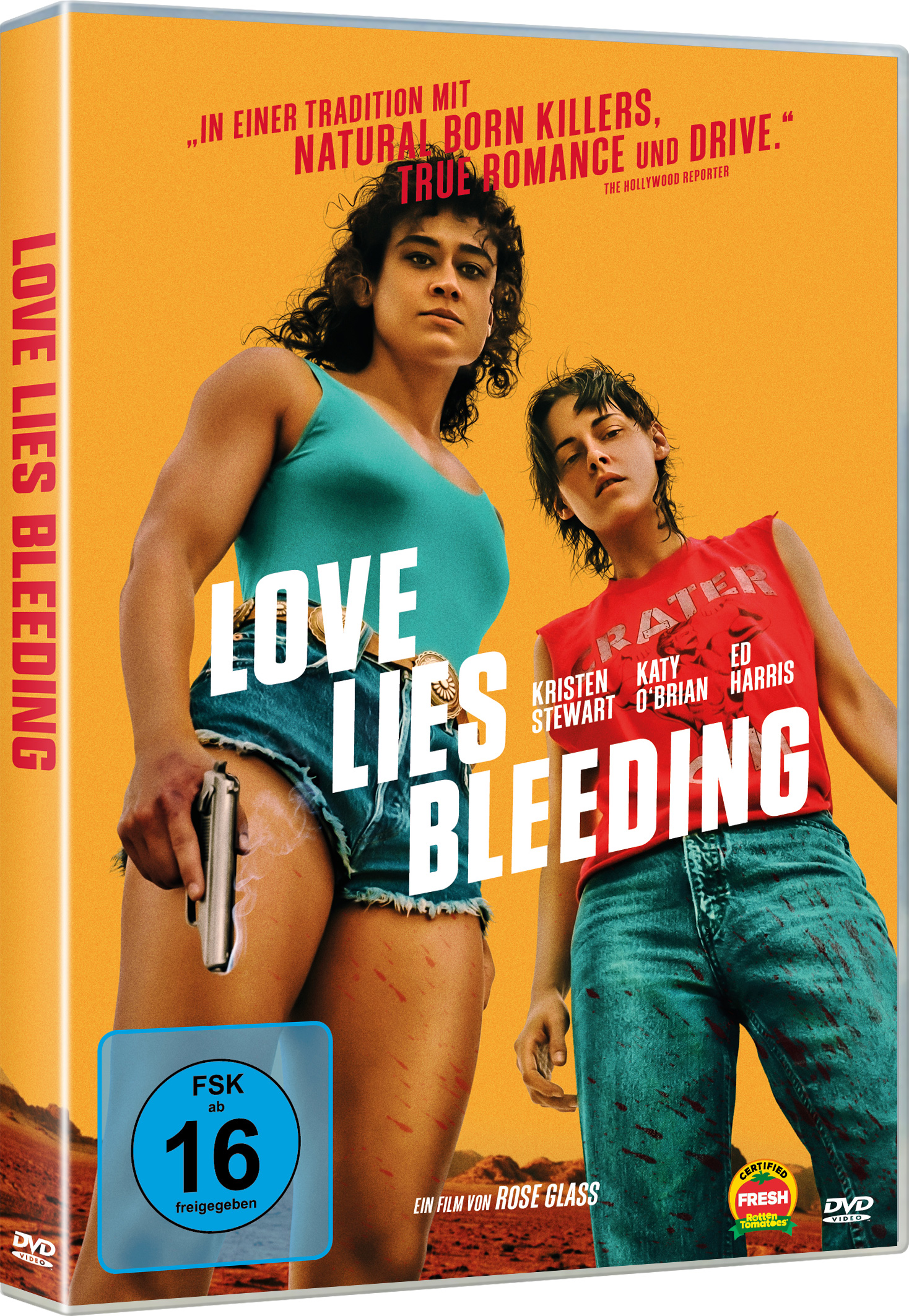 Love Lies Bleeding (DVD) Werbung, Plakat, Erwachsener, Person, Frau