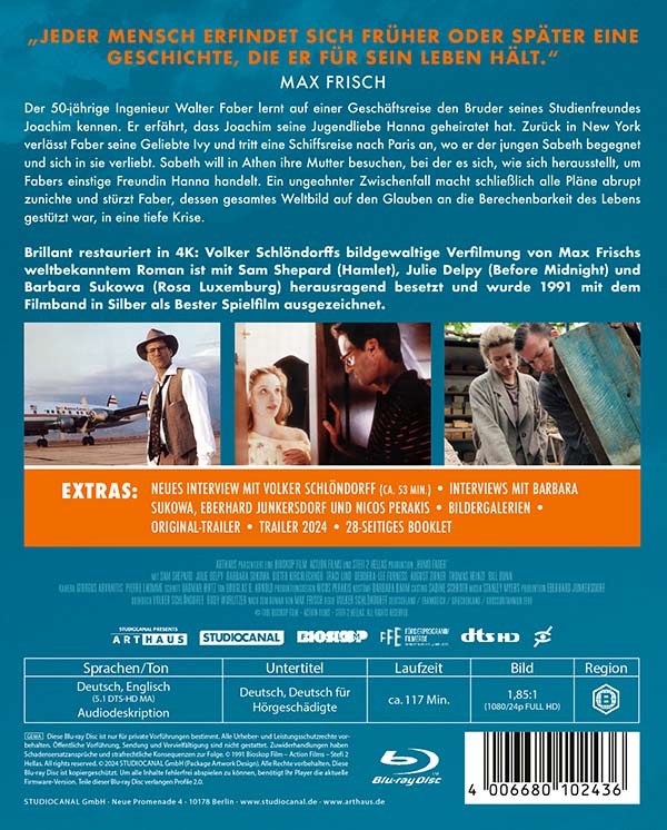 Homo Faber - Special Edition (Blu-ray) Image 3