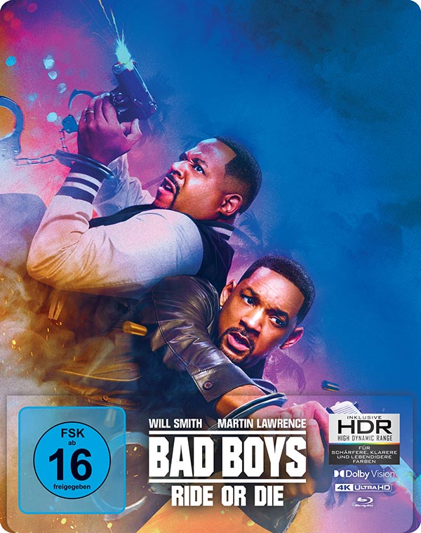 Bad Boys: Ride or Die (Steelbook, 4K-UHD+Blu-ray) Cover