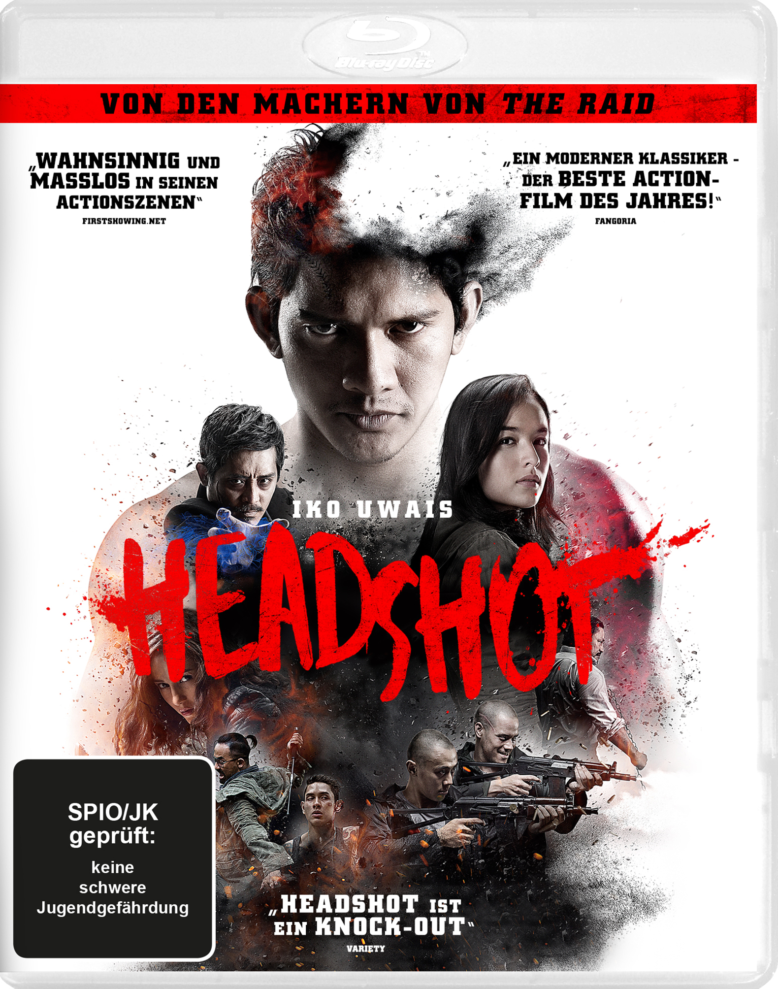 Headshot (2016) (Blu-ray)  Cover