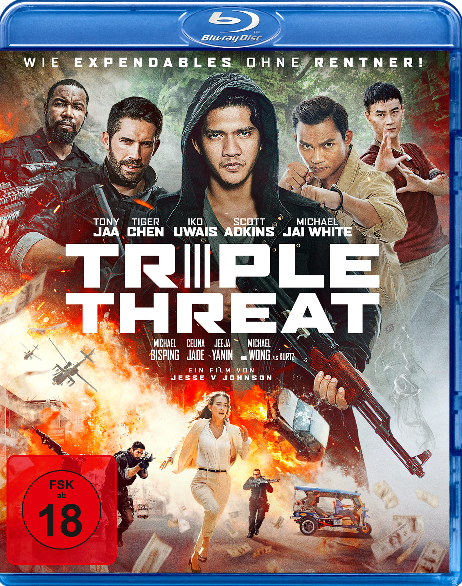Triple Threat (Blu-ray)  Cover