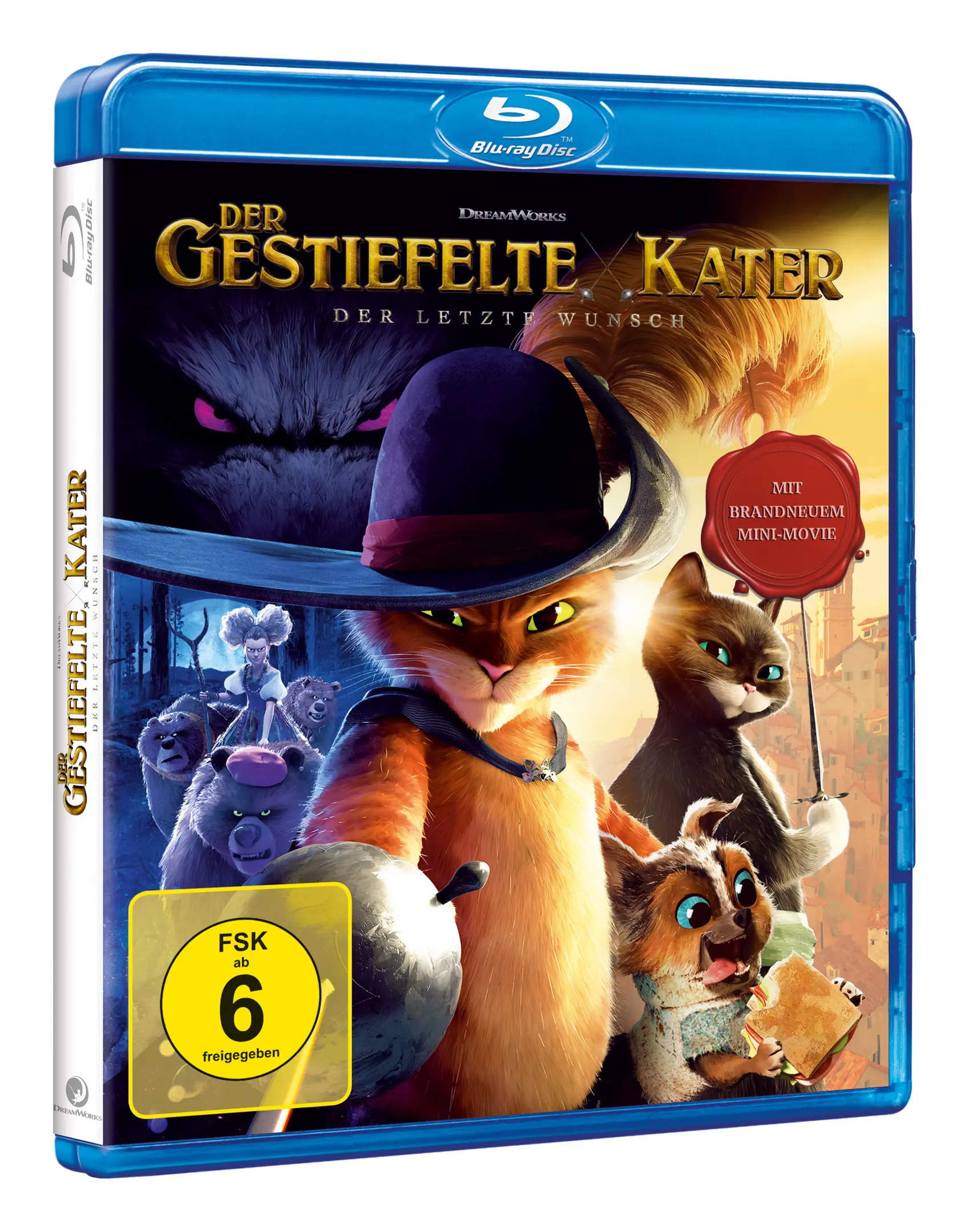 Der gestiefelte Kater - Der letzte Wunsch (Blu-ray)
