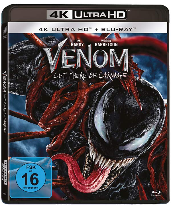 Venom: Let There Be Carnage (4K-UHD+Blu-ray) Venom: Let There Be Carnage (4K-UHD+Blu-ray)