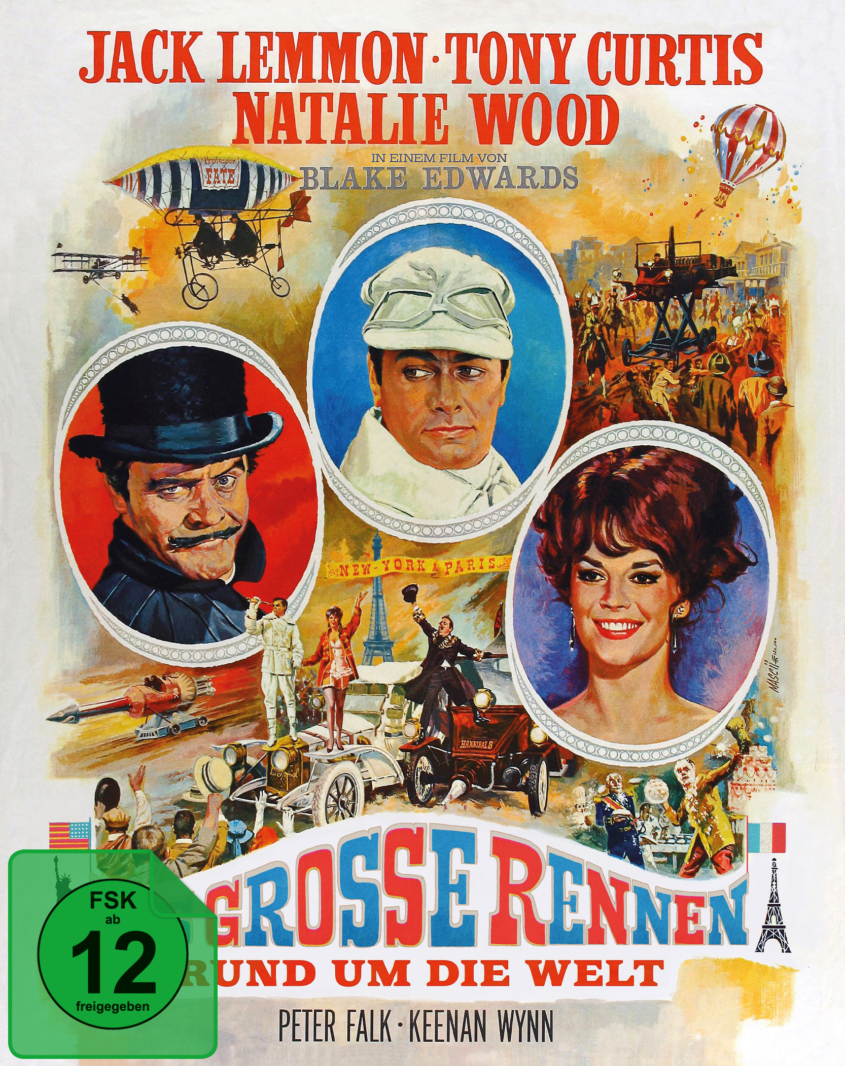 Das große Rennen rund um die Welt (Mediabook B, Blu-ray+DVD) (exkl. Shop) Das große Rennen rund um die Welt (Mediabook B, Blu-ray+DVD) (exkl. Shop)