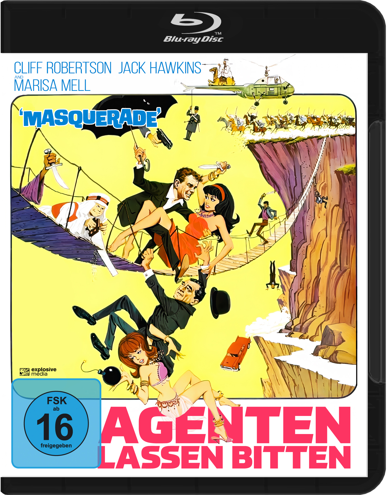 Agenten lassen bitten (Blu-ray) Cover Agenten lassen bitten (Blu-ray) Cover