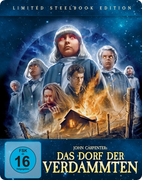 Das Dorf der Verdammten -SB-BR+DVD Cover Das Dorf der Verdammten -SB-BR+DVD Cover