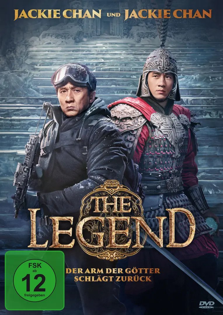 The Legend - Der Arm der Götter schlägt zurück (DVD) Cover