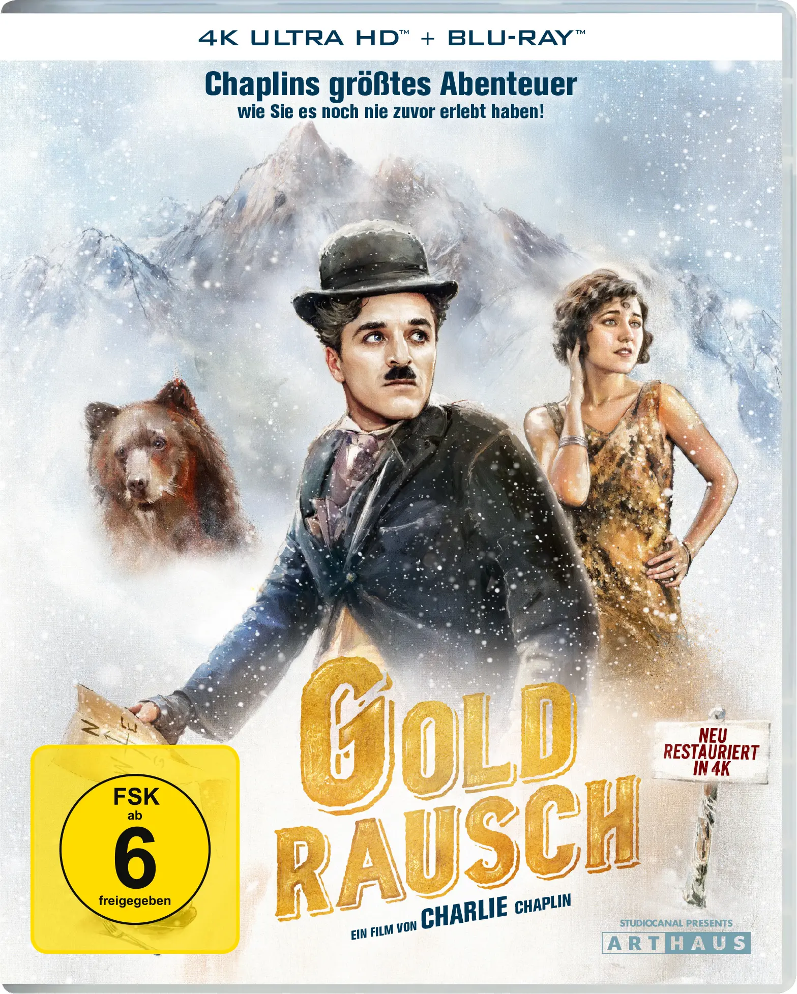 Goldrausch (4K-UHD+Blu-ray)