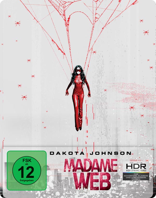 Madame Web (Steelbook, 4K-UHD+Blu-ray) Cover