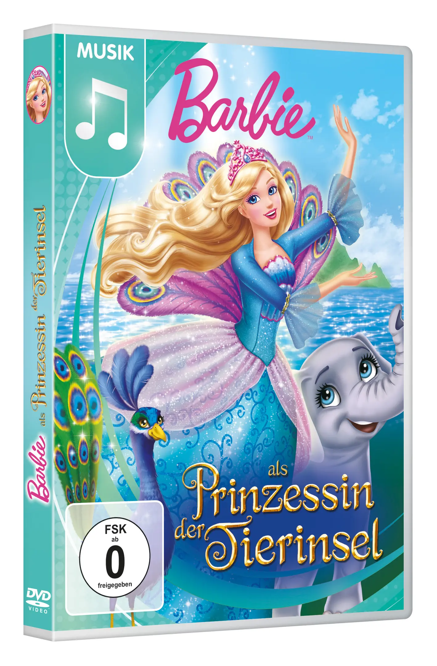 Barbie als Prinzessin der Tierinsel (DVD)