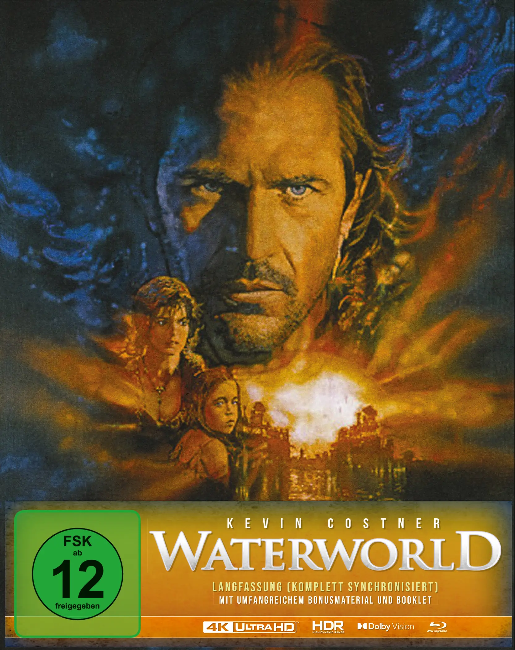 Waterworld - Die Langfassung (Mediabook, 4K-UHD+2 Blu-rays) (exkl. Shop) Waterworld - Die Langfassung (Mediabook, 4K-UHD+2 Blu-rays) (exkl. Shop)