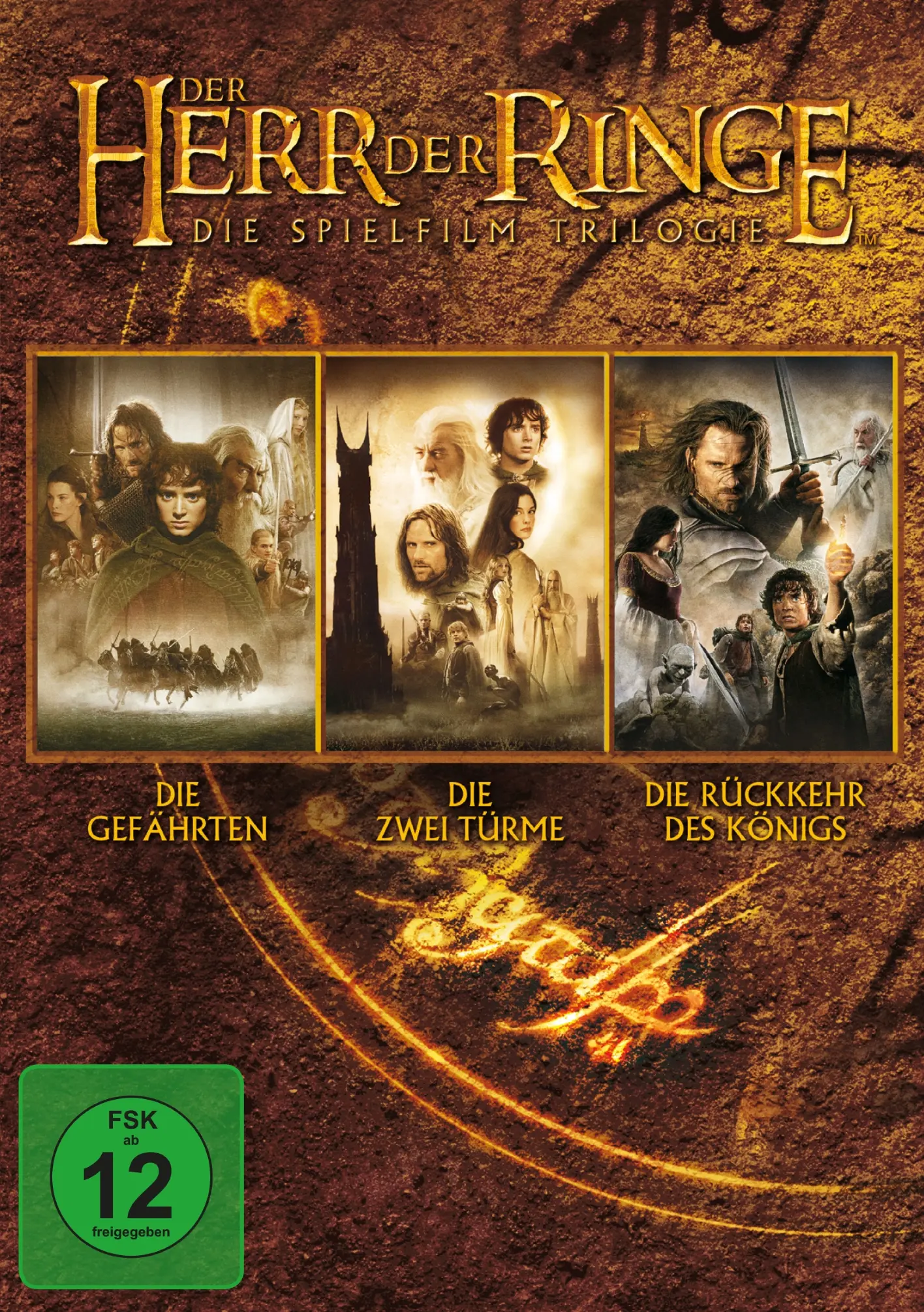 Der Herr der Ringe: Die Spielfilm Trilogie (DVD)