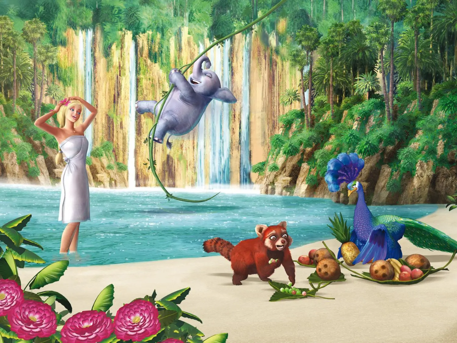 Barbie als Prinzessin der Tierinsel (DVD)