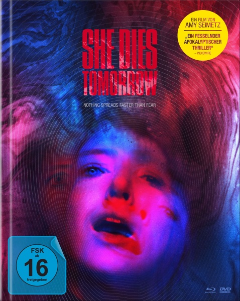 She Dies Tomorrow (Mediabook, Blu-ray+DVD) Cover