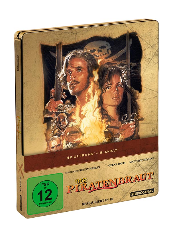 Die Piratenbraut - Limited Steelbook Edition (4K UHD+Blu-ray) Die Piratenbraut - Limited Steelbook Edition (4K UHD+Blu-ray)