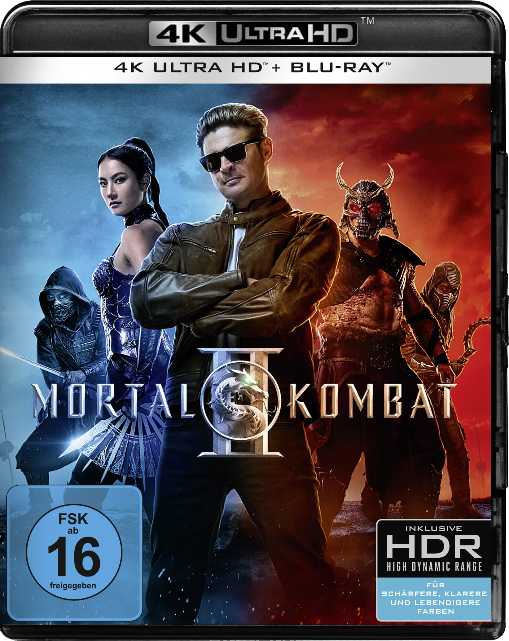 Mortal Kombat II (4K-UHD+Blu-ray) Cover