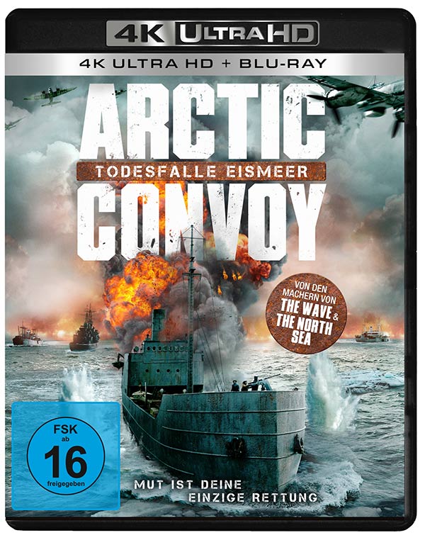 Arctic Convoy - Todesfalle Eismeer (4K-UHD+Blu-ray) Cover
