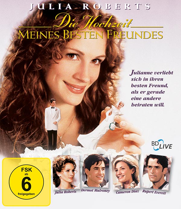 Die Hochzeit meines besten Freundes (Blu-ray) Cover Die Hochzeit meines besten Freundes (Blu-ray) Cover