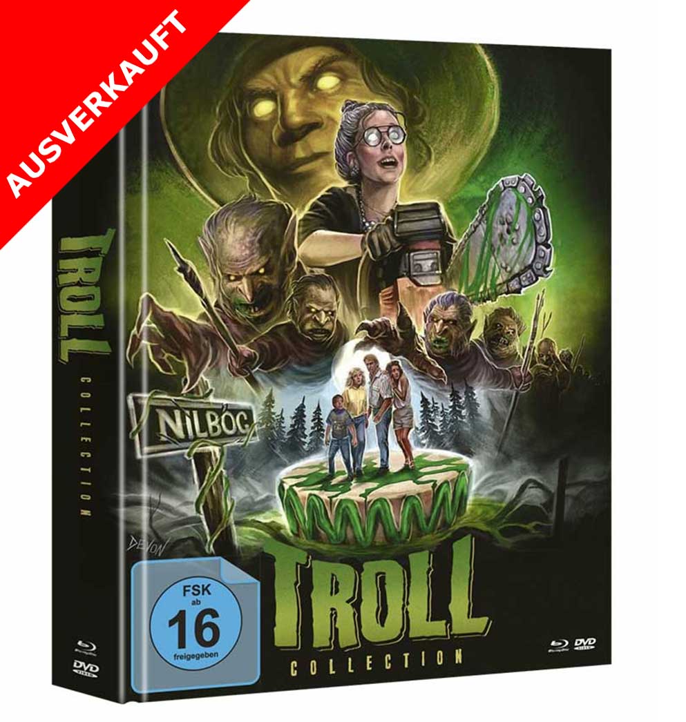 Troll 1+2 -D.ultimat.Box -BR+DVD Cover