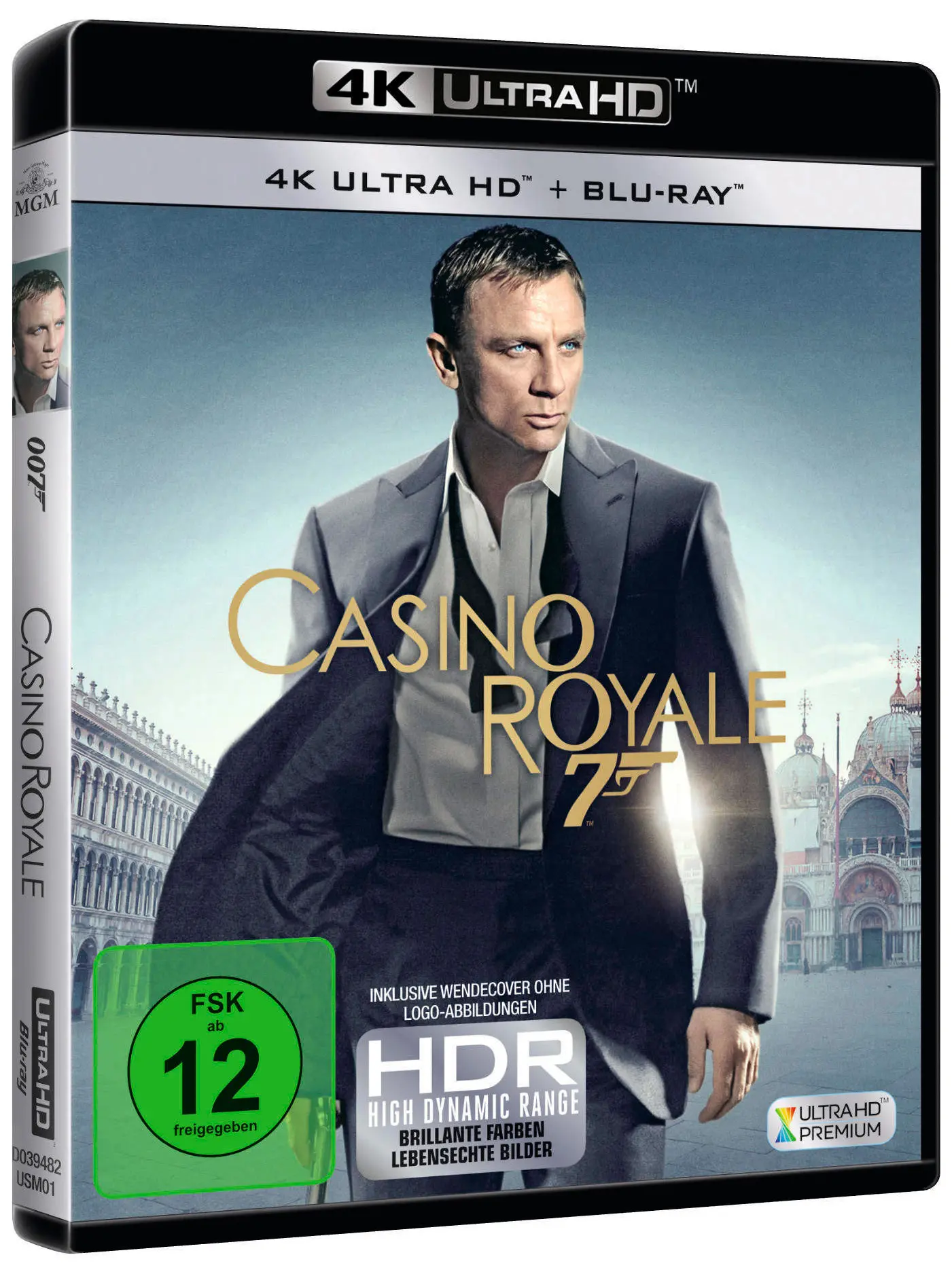 James Bond - Casino Royale (4K-UHD + Blu-ray)