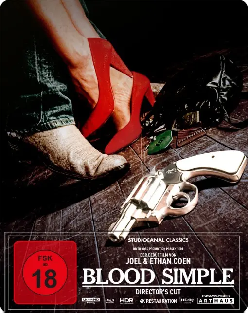 Blood Simple – Eine mörderische Nacht (Steelbook, 4K-UHD+Blu-ray)