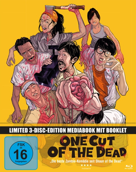 One Cut of the Dead (Mediabook, BR+DVD) Cover