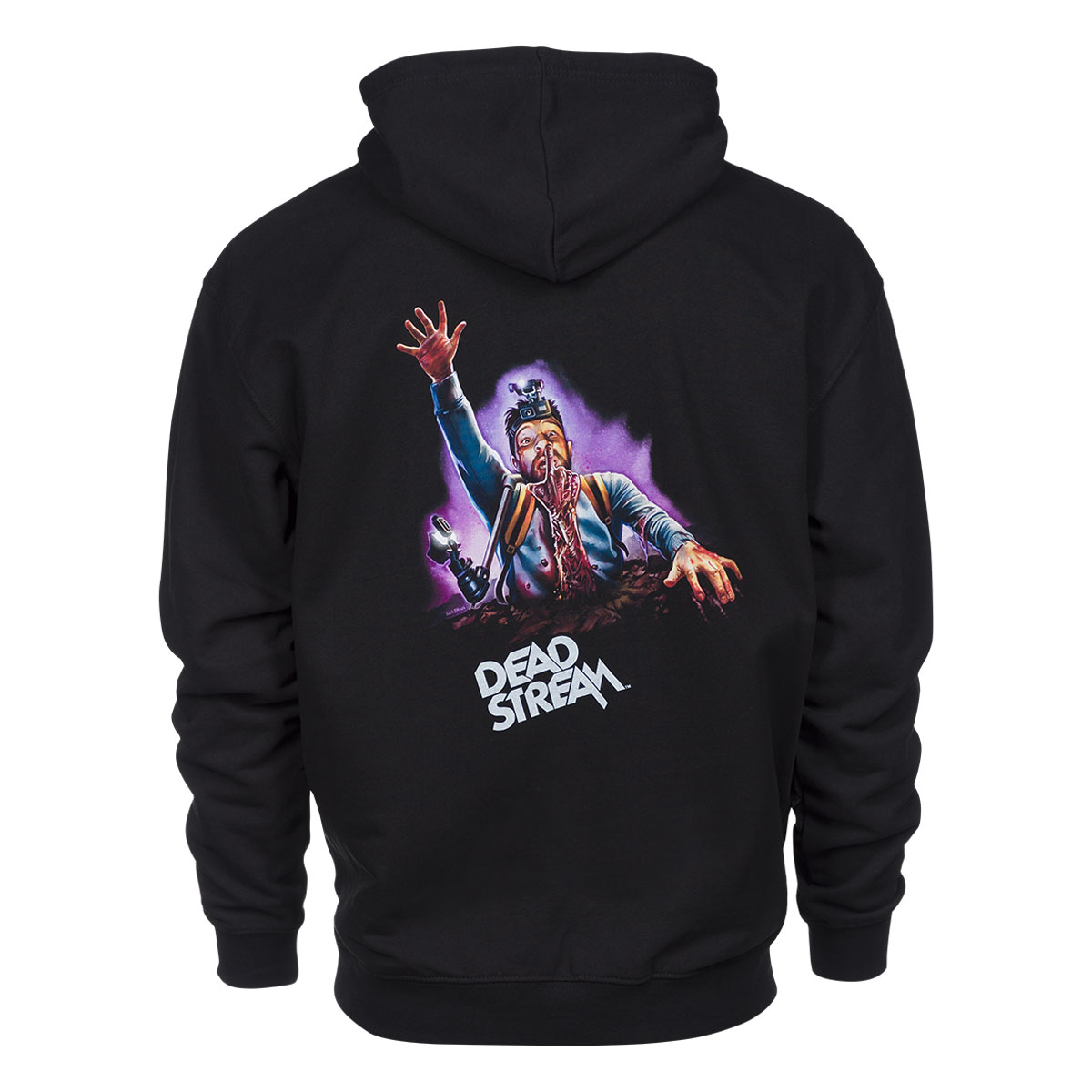 Deadstream Hoodie Unisex Black 4XL Cover Deadstream Hoodie Unisex Black 4XL Cover