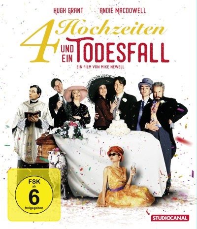 Vier Hochzeiten und ein Todesfall (Blu-ray) Cover Vier Hochzeiten und ein Todesfall (Blu-ray) Cover