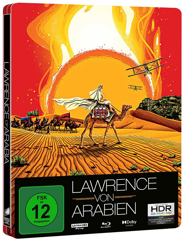 Lawrence von Arabien (Steelbook, 2 4K-UHDs + 2 Blu-rays) Lawrence von Arabien (Steelbook, 2 4K-UHDs + 2 Blu-rays)