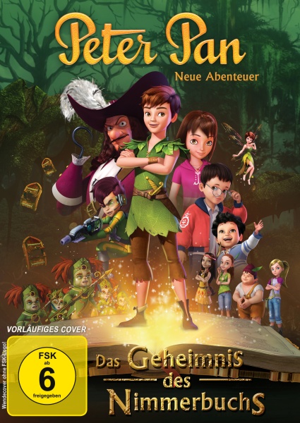 Peter Pan - Neue Abenteuer (DVD) Cover Peter Pan - Neue Abenteuer (DVD) Cover