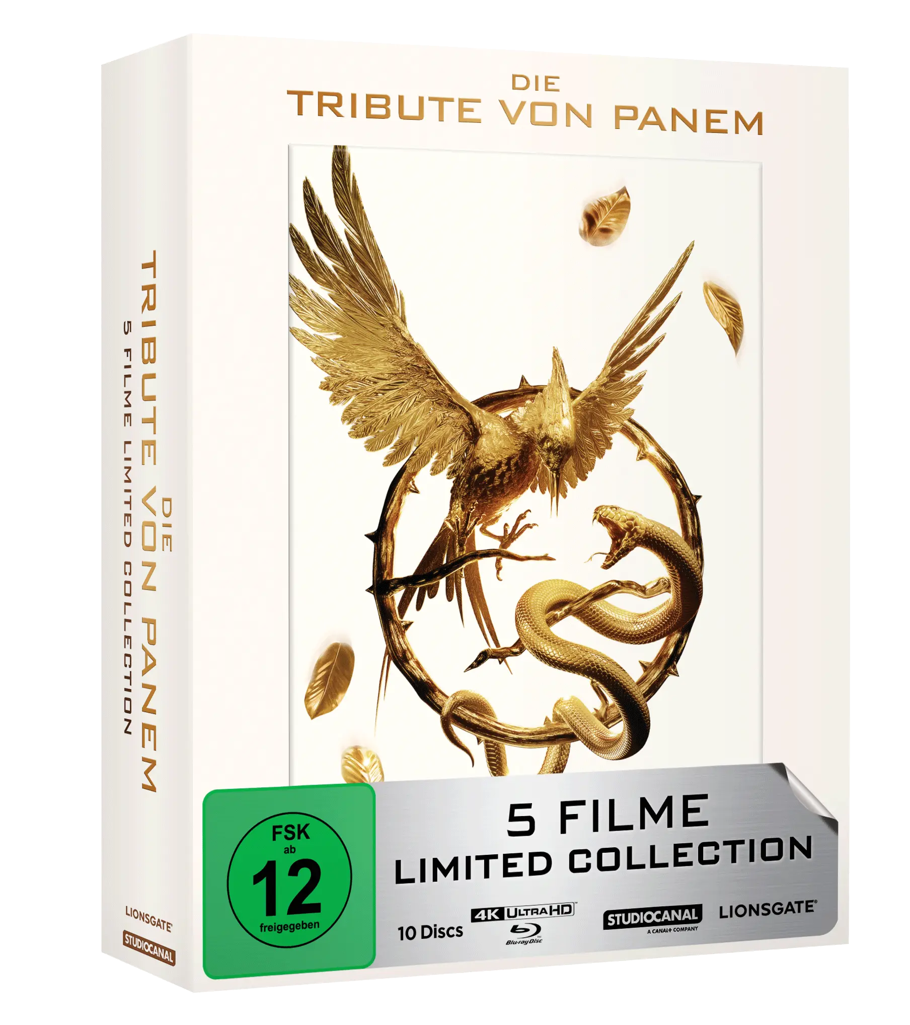 Die Tribute von Panem - 5 Filme Limited Collection (5 4K-UHDs+5 Blu-rays) Die Tribute von Panem - 5 Filme Limited Collection (5 4K-UHDs+5 Blu-rays)