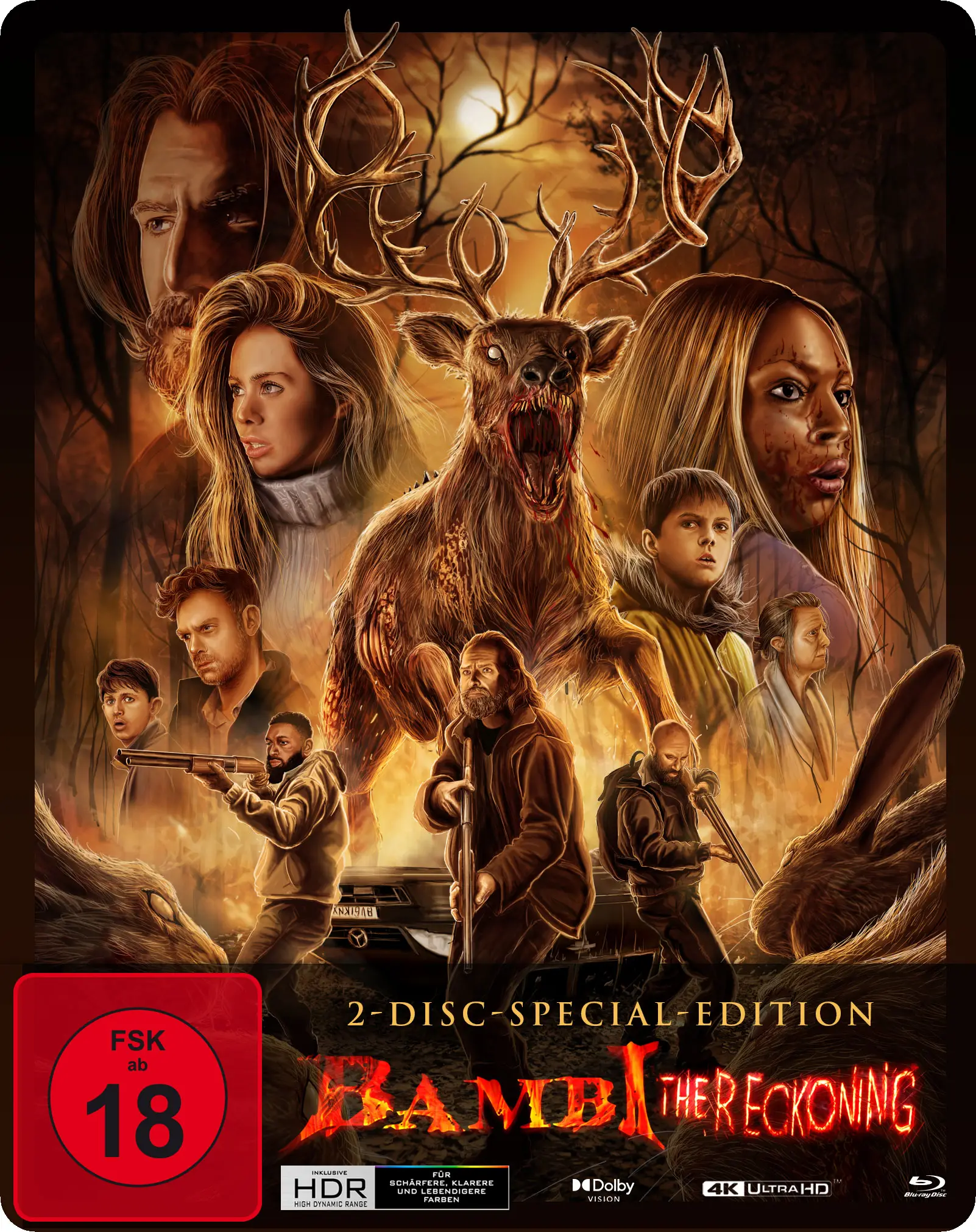 Bambi: The Reckoning (Limitiertes Steelbook, 4K-UHD+Blu-ray)