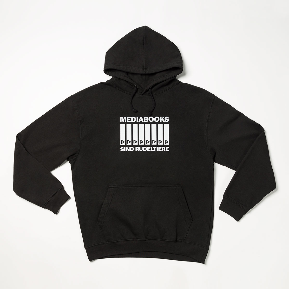 Rudeltiere PP Hoodie Unisex Black Rudeltiere PP Hoodie Unisex Black