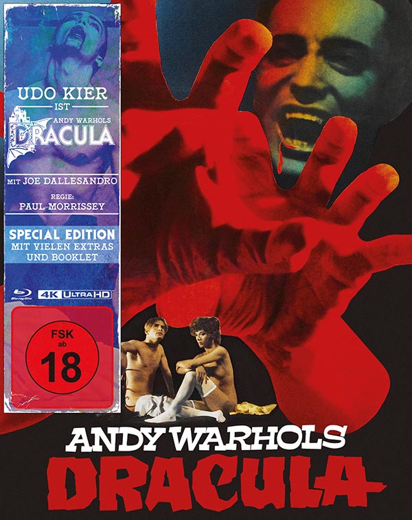 Andy Warhols Dracula (Mediabook C, 4K-UHD+2 Blu-rays) (exkl. Shop) Andy Warhols Dracula (Mediabook C, 4K-UHD+2 Blu-rays) (exkl. Shop)
