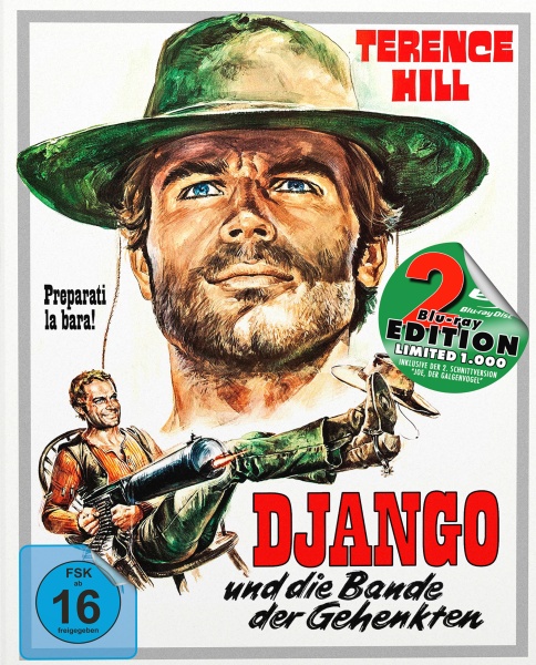 Django u.d. Bande d. Gehenkten (Mediabook A, Blu-ray) Cover Django u.d. Bande d. Gehenkten (Mediabook A, Blu-ray) Cover