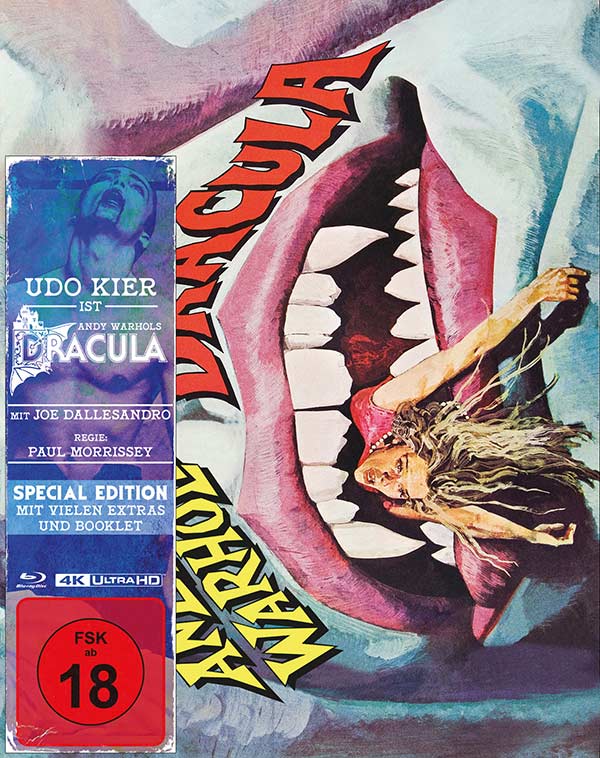 Andy Warhols Dracula (Mediabook A, 4K-UHD + 2 Blu-rays) Cover Andy Warhols Dracula (Mediabook A, 4K-UHD + 2 Blu-rays) Cover