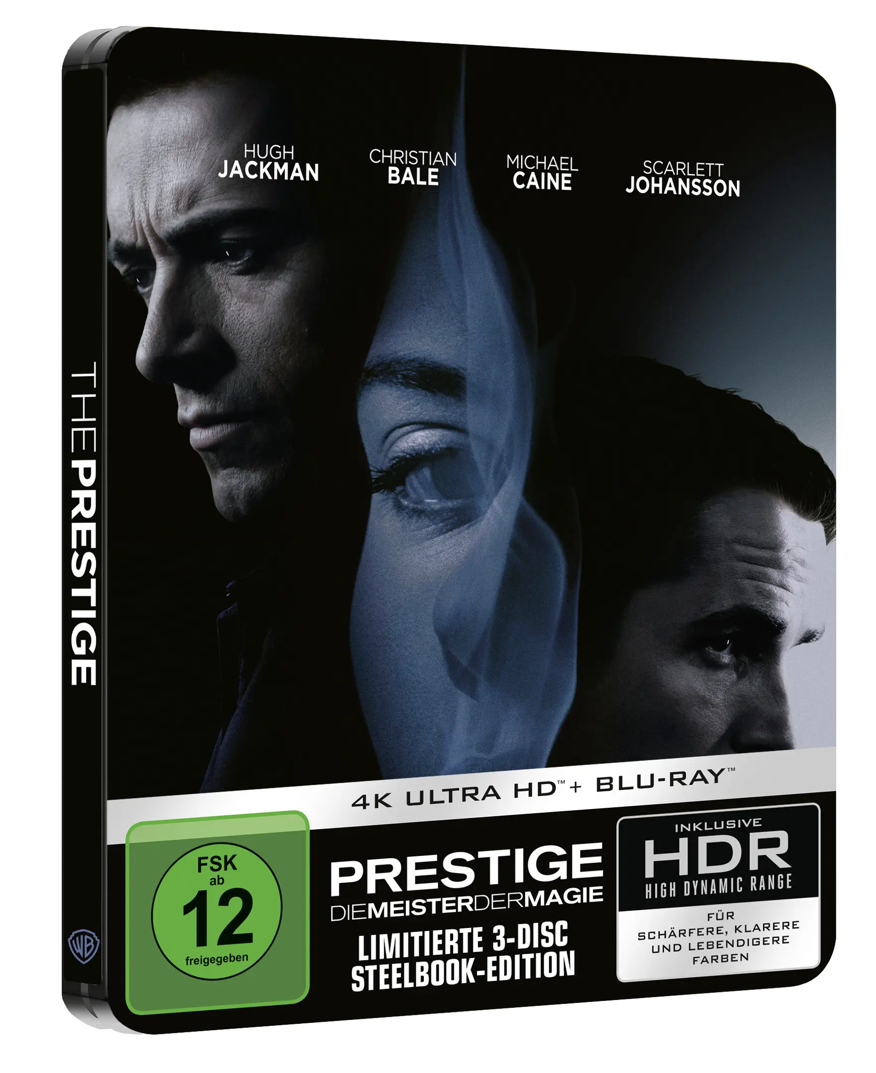 Prestige: Die Meister der Magie (Steelbook, 4K-UHD+2 Blu-rays)