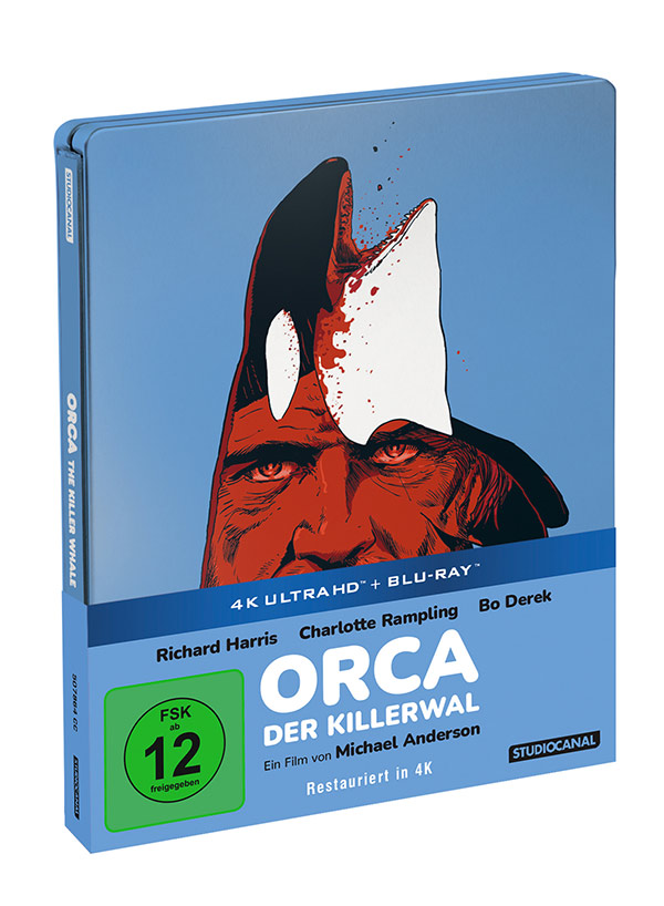 Orca, der Killerwal - Limited Steelbook Edition (4K Ultra HD + Blu-ray) Orca, der Killerwal - Limited Steelbook Edition (4K Ultra HD + Blu-ray)