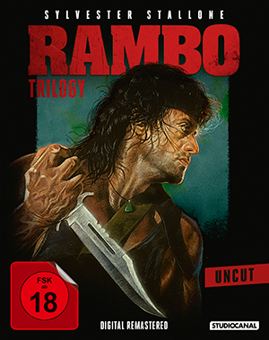 Rambo - Trilogy - Uncut (3 Blu-rays) Cover