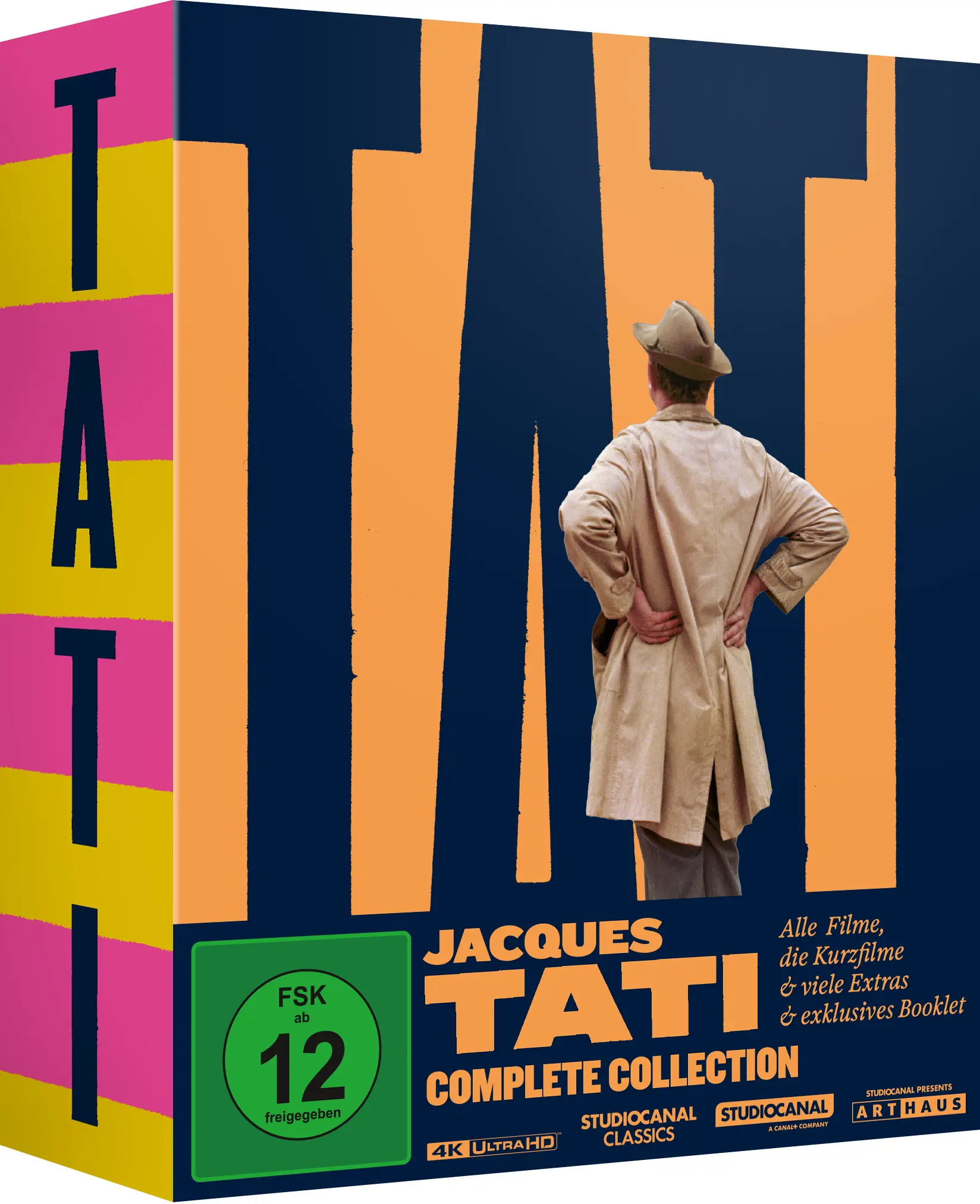 Box, Hülle, Film, Jacques Tati, Complete Collection