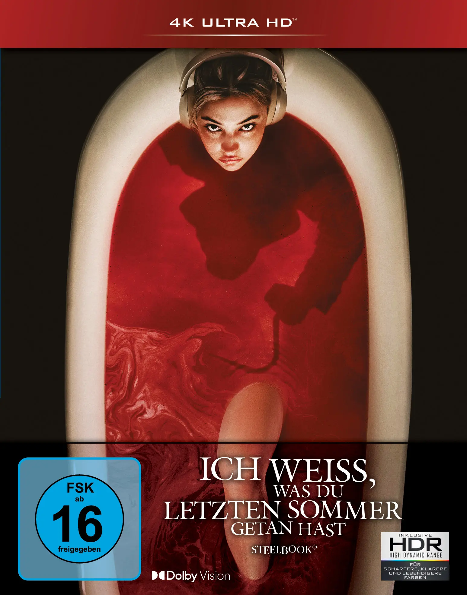 Ich weiß, was du letzten Sommer getan hast (2025) (Limitiertes Steelbook, 4K-UHD) Cover Ich weiß, was du letzten Sommer getan hast (2025) (Limitiertes Steelbook, 4K-UHD) Cover