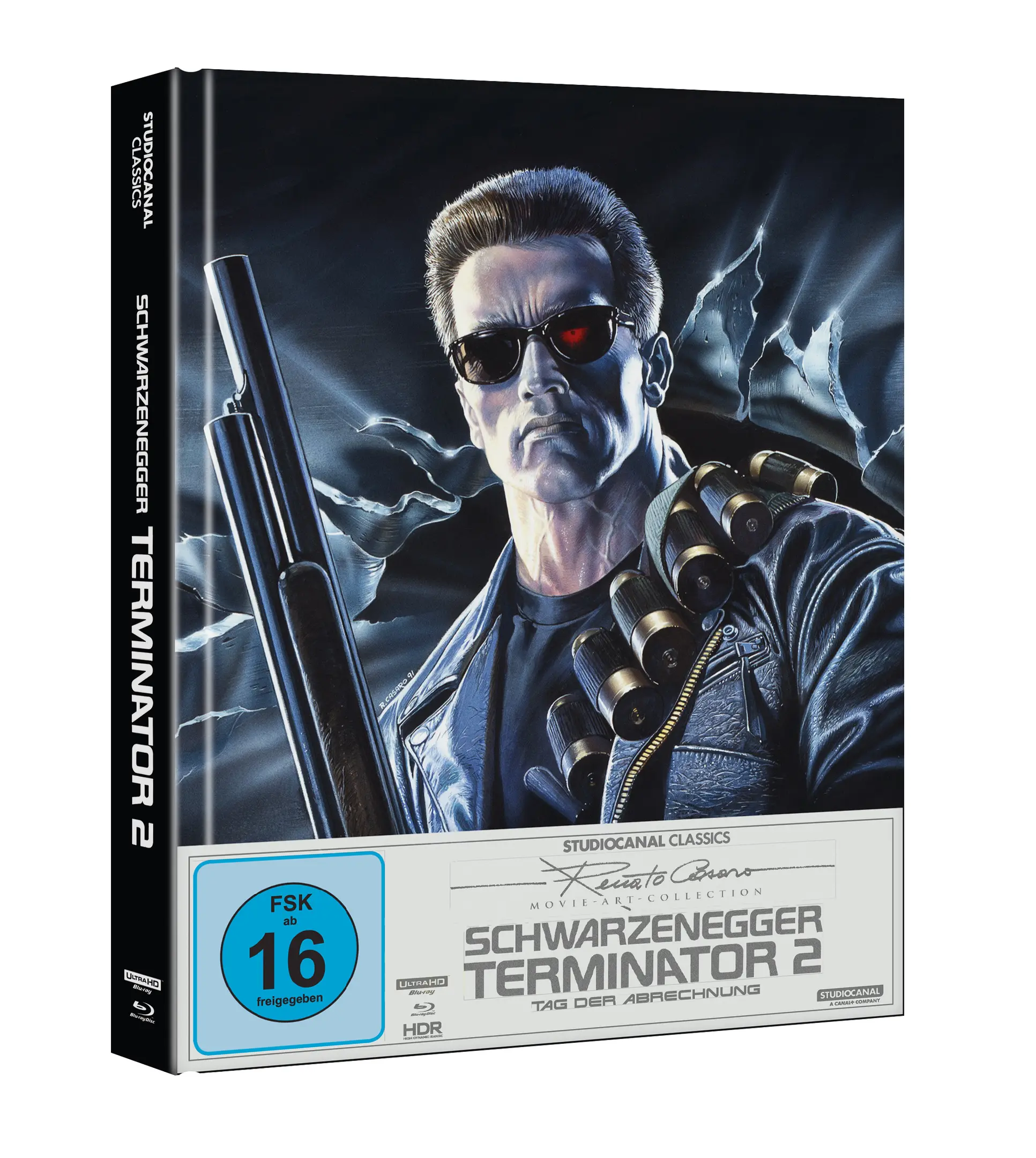 Terminator 2 - Tag der Abrechnung (Casaro Collection) (Mediabook, 4K-UHD+Blu-ray) (Shop)